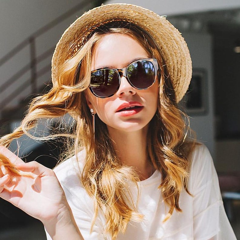 Lunettes de soleil femme cat eye