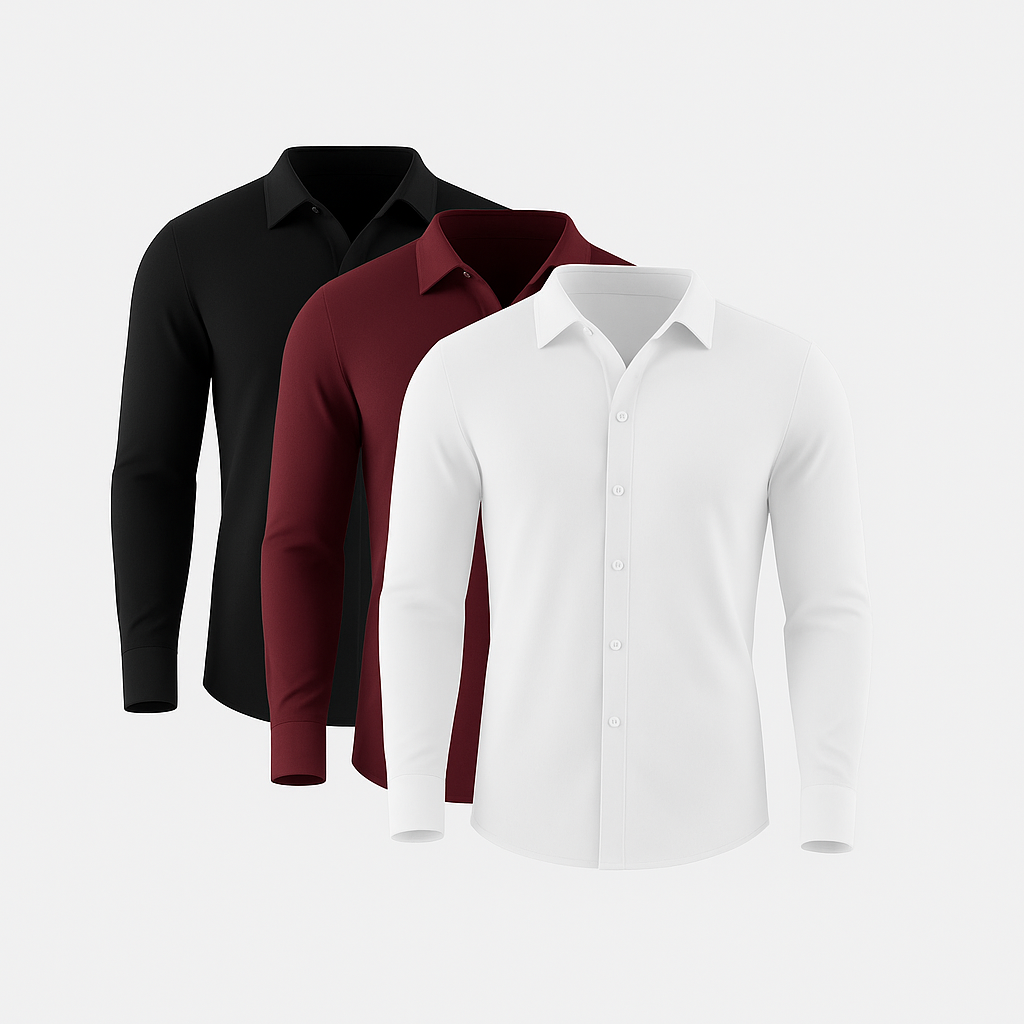 Pacchetto da 3 Camicia